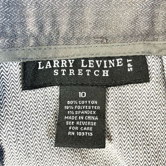 Larry Levine SPT Pencil Skirt Size 10 Gray Tiered - Picture 5 of 7